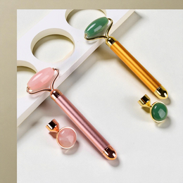 Rouleau Électrique en Quartz Rose