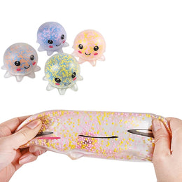 Jouet anti stress poulpy glow