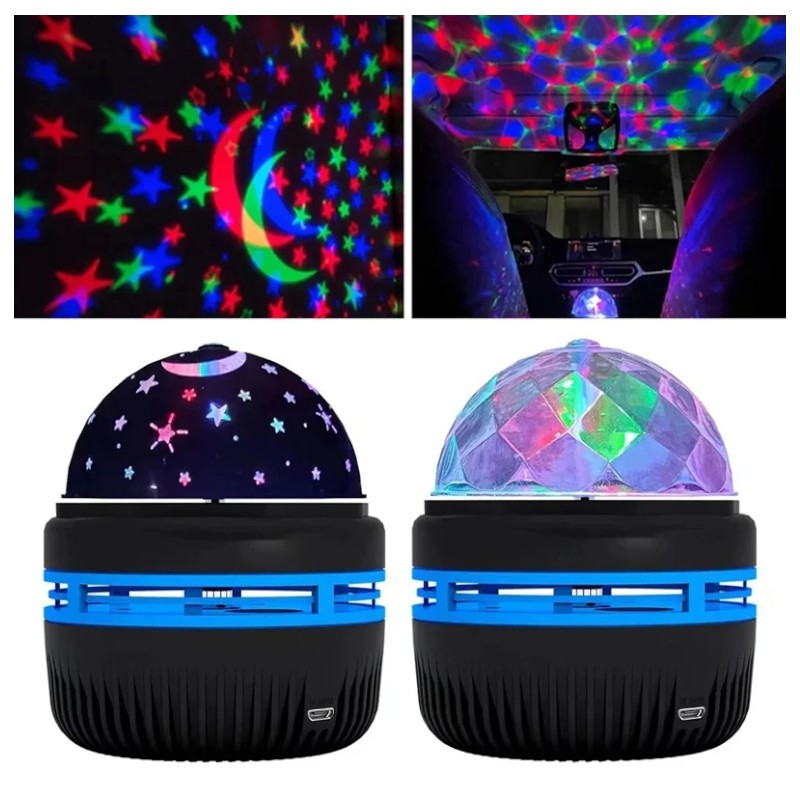 Veilleuse Galaxie Rotative