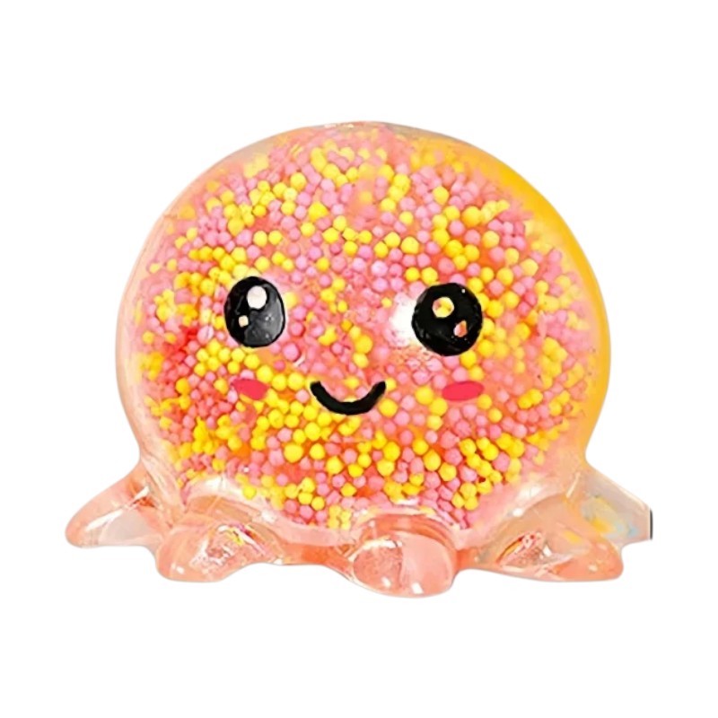 Jouet anti stress poulpy glow