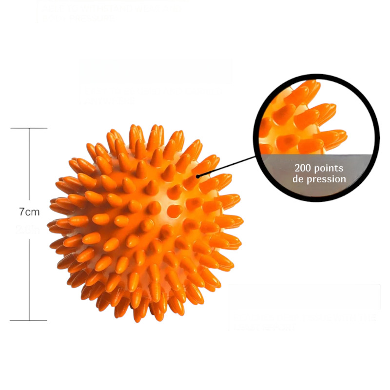 Balle de Massage Épineuse
