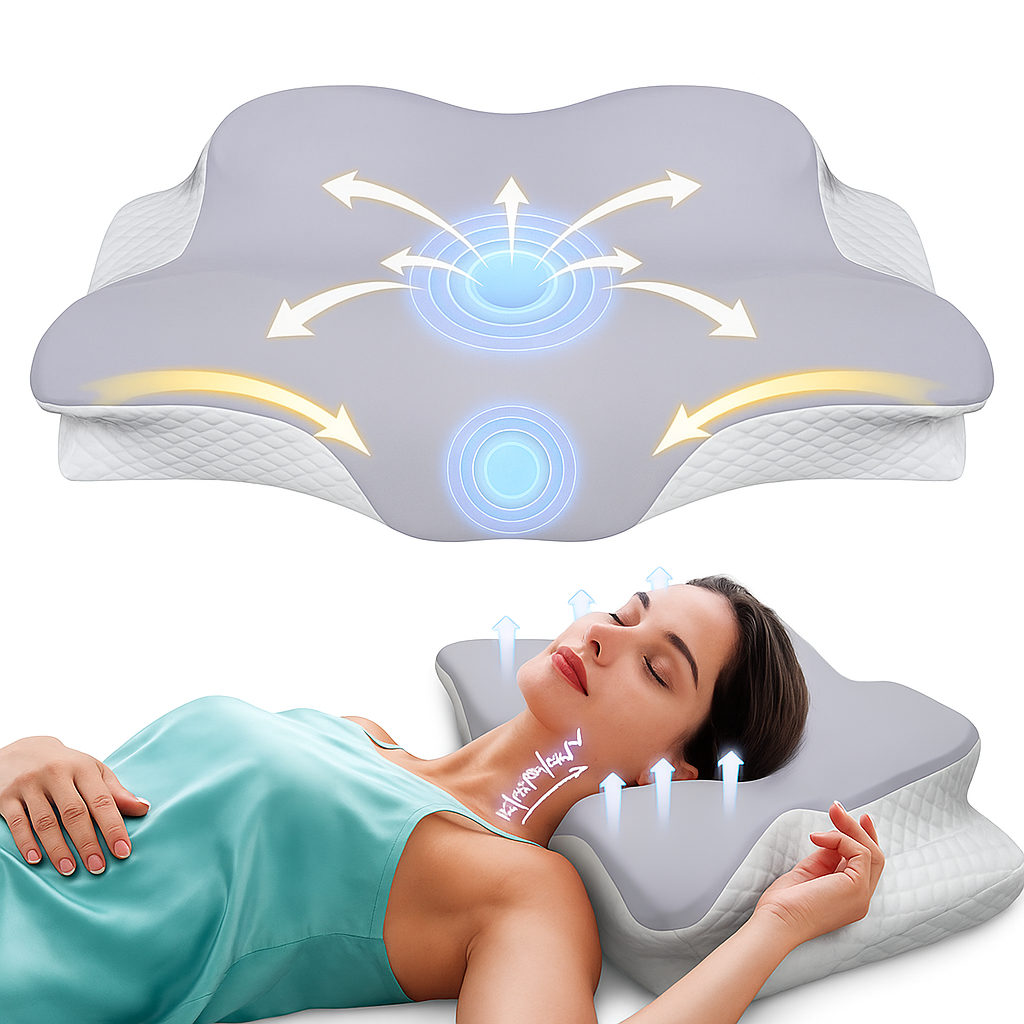 Oreiller Papillon Mémoire de Forme