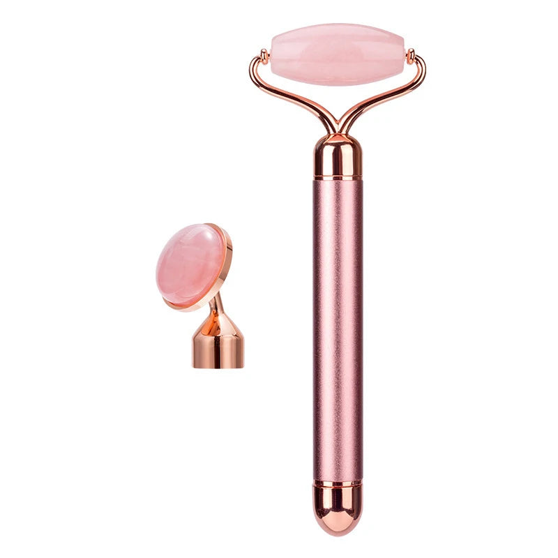 Rouleau Électrique en Quartz Rose