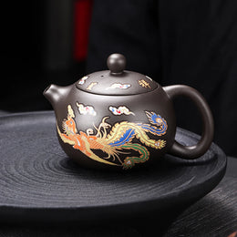 Théière Artisanale Dragons & Phénix