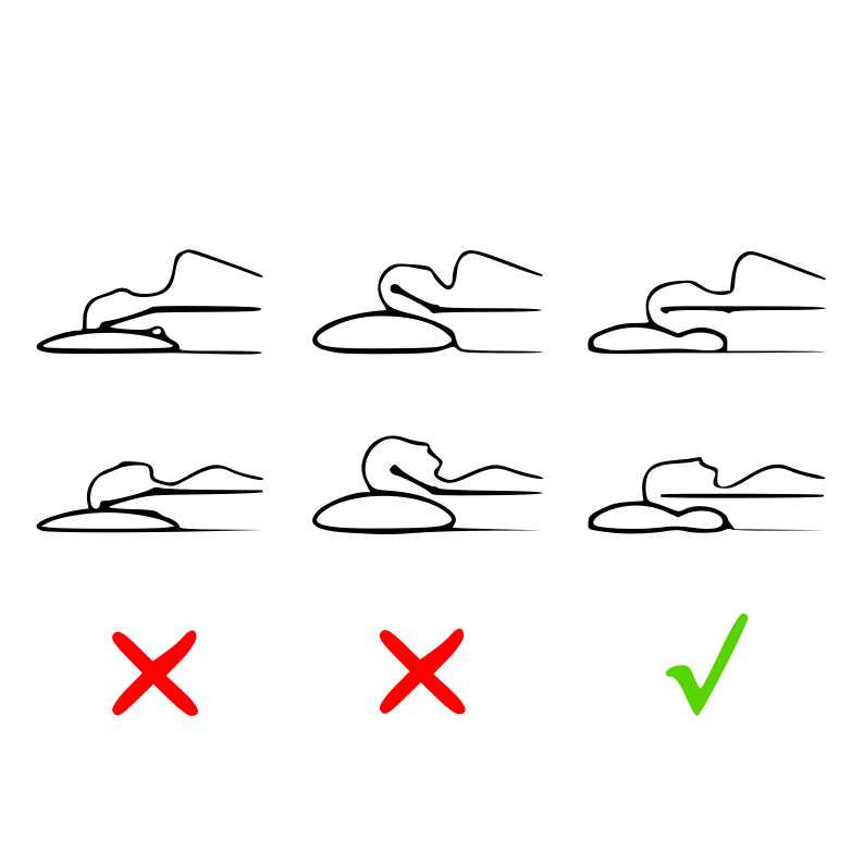 Oreiller Orthopédique Cervical