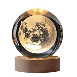 Lampe Cristal Galaxie 3D