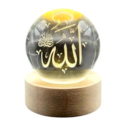 Lampe Cristal Galaxie 3D